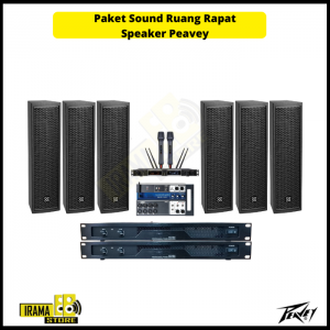 Paket Sound System Ruang Rapat Speaker Peavey - 6 Speaker